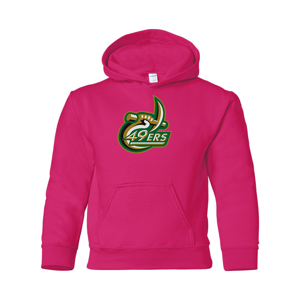 Youth  Charlotte 49ers Gildan Heavy Blend  Hooded Sweatshirt