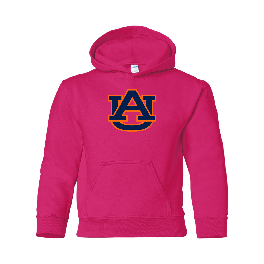Youth   Auburn Tigers Gildan Heavy Blend  Hooded Sweatshirt