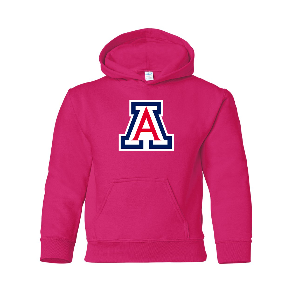Youth  Arizona Wildcats Gildan Heavy Blend  Hooded Sweatshirt
