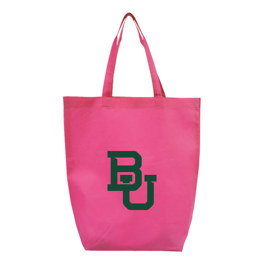 Baylor Bears Q-Tees Non-Woven Gusset Bottom Tote