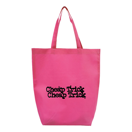 Cheap Trick  Q-Tees Non-Woven Gusset Bottom Tote