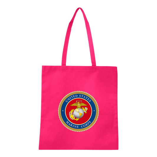 USMC Emblem Q-Tees Non-Woven  Tote
