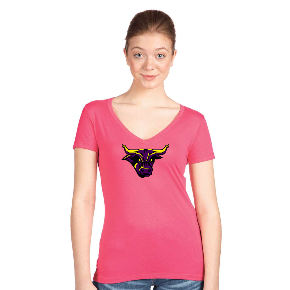 Women's Minnesota State Mavericks Next Level V-Neck T-Shirt