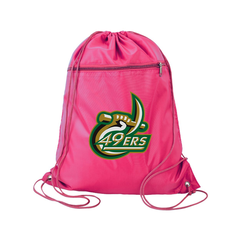 Charlotte 49ers Q-Tees - Polyester Cinchpack