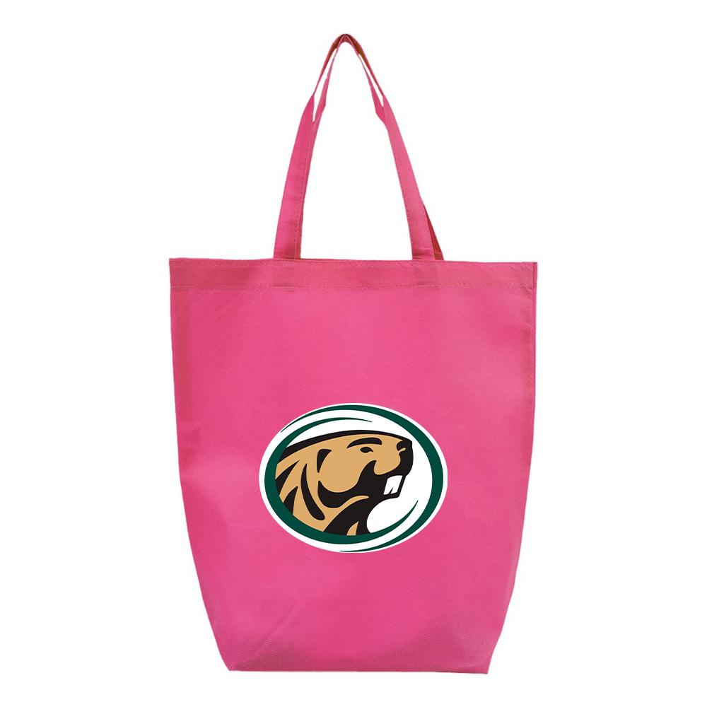 Bemidji State Beavers Q-Tees Non-Woven Gusset Bottom Tote