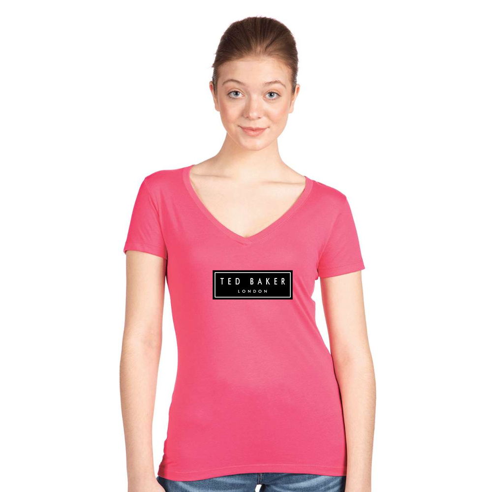 Women's  Ted Baker Next Level V-Neck T-Shirt