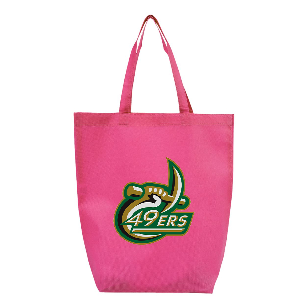 Charlotte 49ers Q-Tees Non-Woven Gusset Bottom Tote