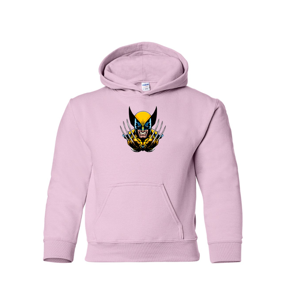 Youth Wolverine 2025 Art  Pullover Hoodie