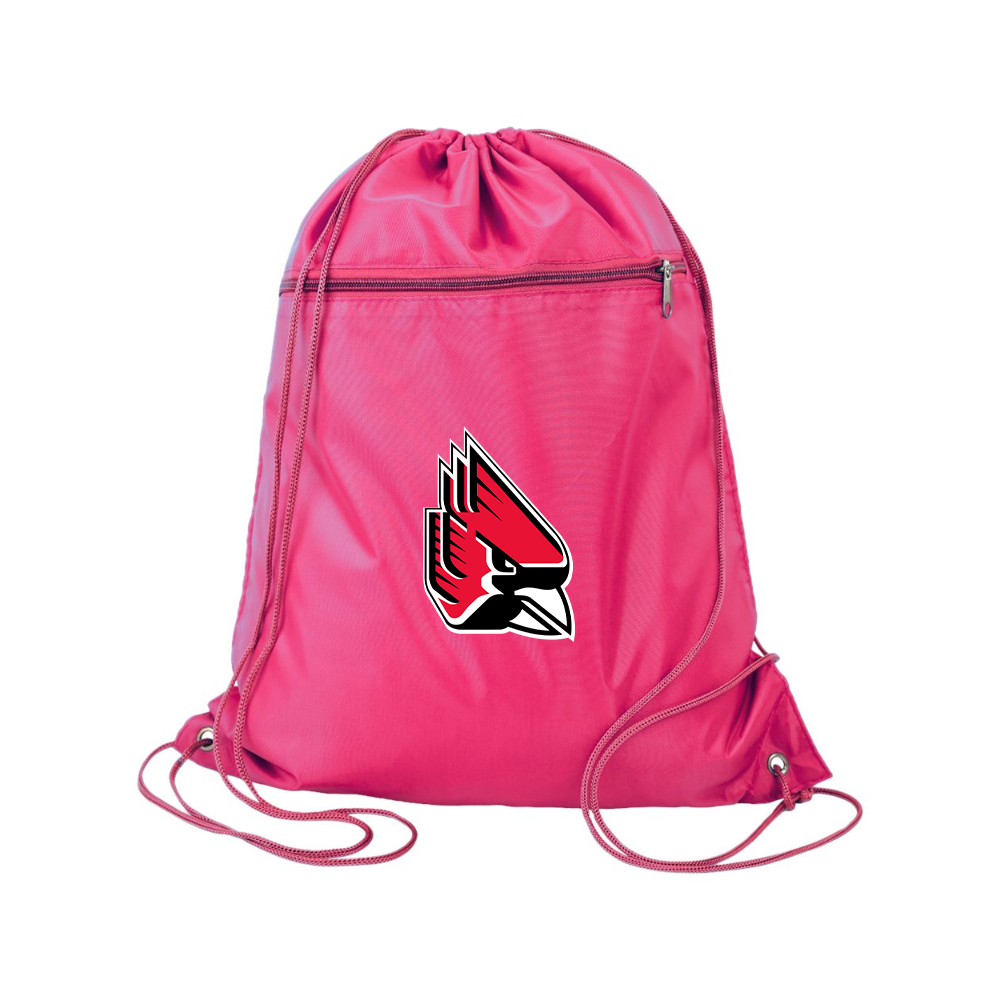 Ball State Cardinals Q-Tees - Polyester Cinchpack