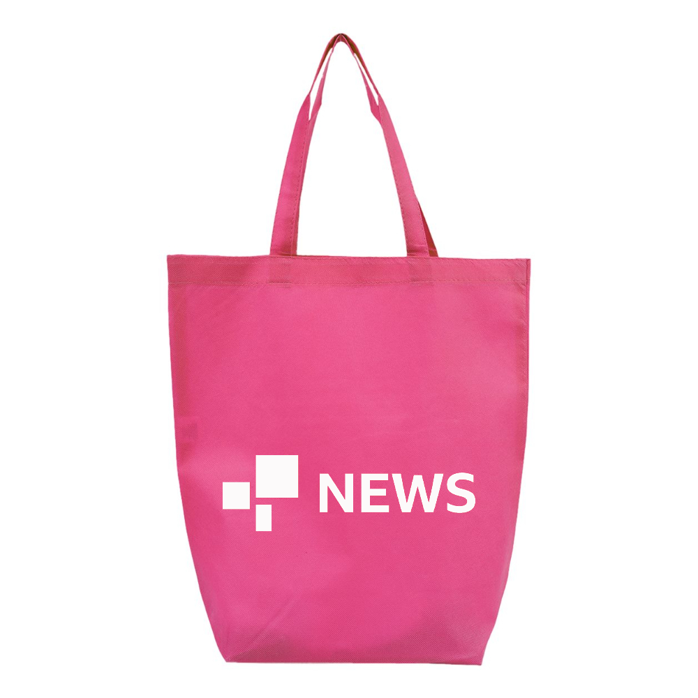 BBC News Q-Tees Non-Woven Gusset Bottom Tote