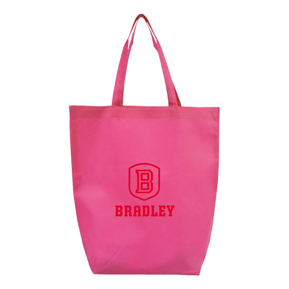 Bradley Braves Q-Tees Non-Woven Gusset Bottom Tote
