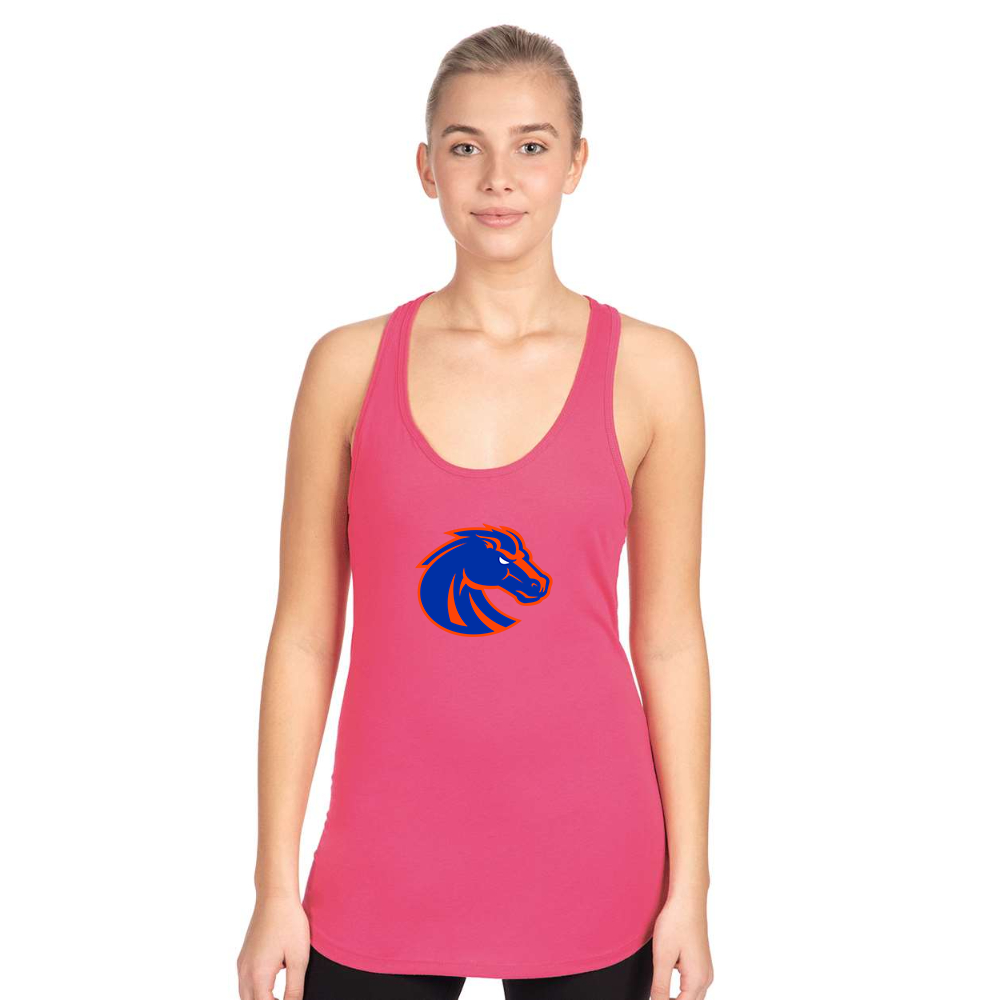 Women's Boise State Broncos  Next Level Ideal Racerback Tank