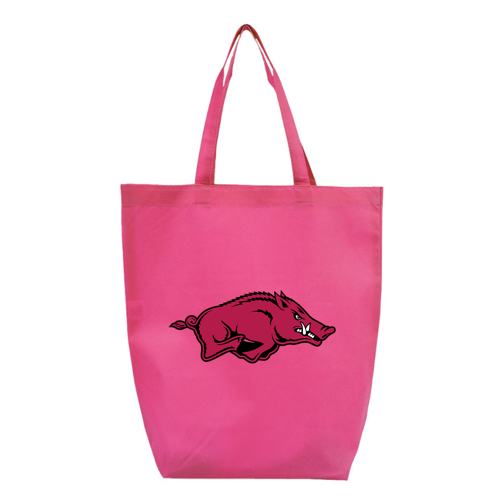 Arkansas Razorbacks Q-Tees Non-Woven Gusset Bottom Tote