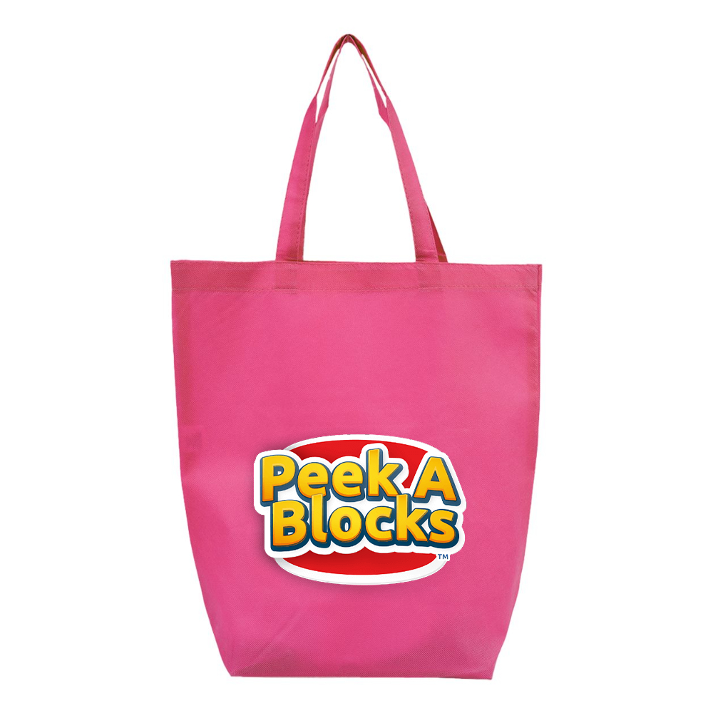 Peek A Blocks Q-Tees Non-Woven Gusset Bottom Tote