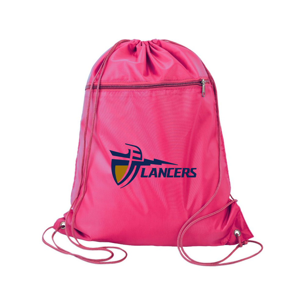 California Baptist Lancers Q-Tees - Polyester Cinchpack