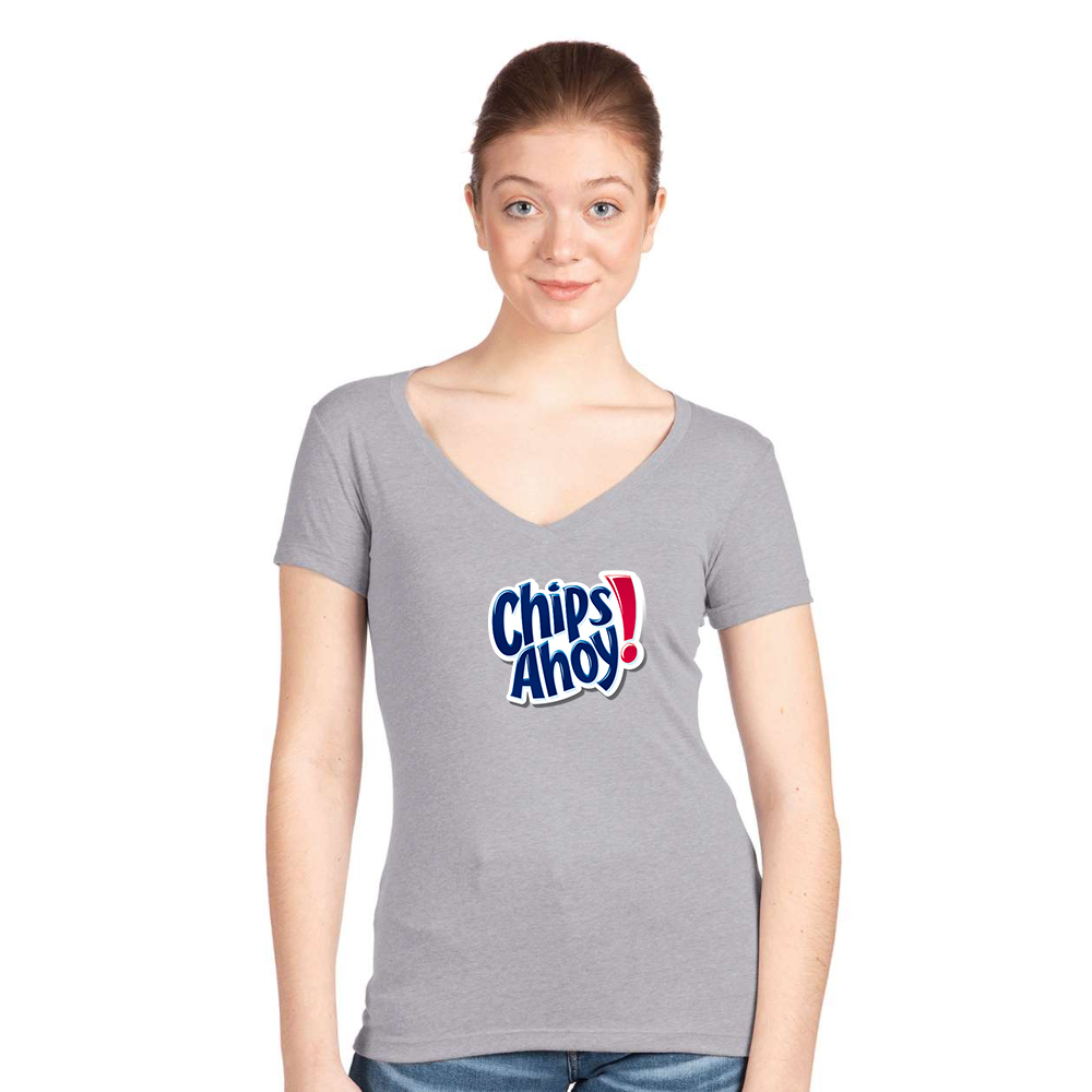 Women's Chips Ahoy Next Level V-Neck T-Shirt
