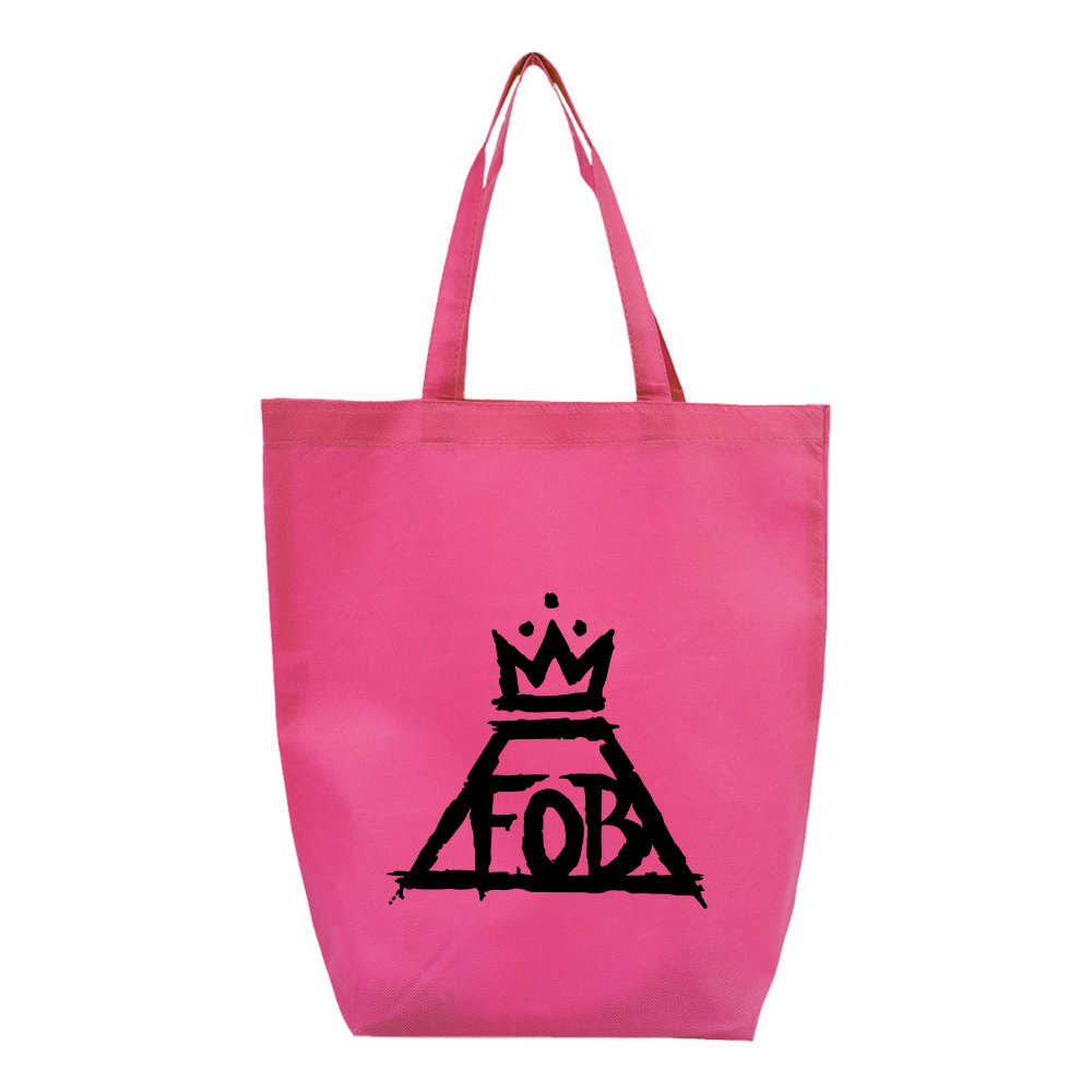 Fall Out Boy  Q-Tees Non-Woven Gusset Bottom Tote