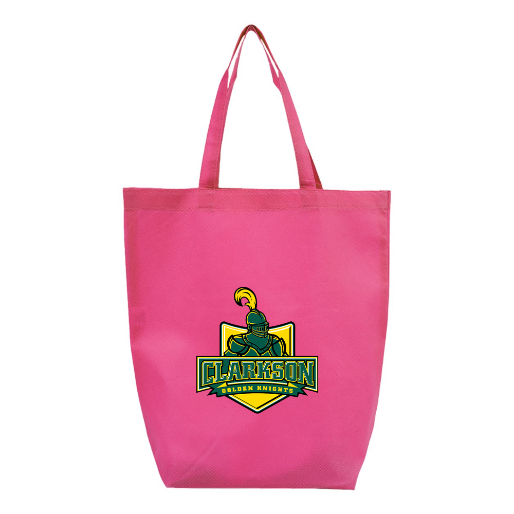 Clarkson Golden Knights Q-Tees Non-Woven Gusset Bottom Tote