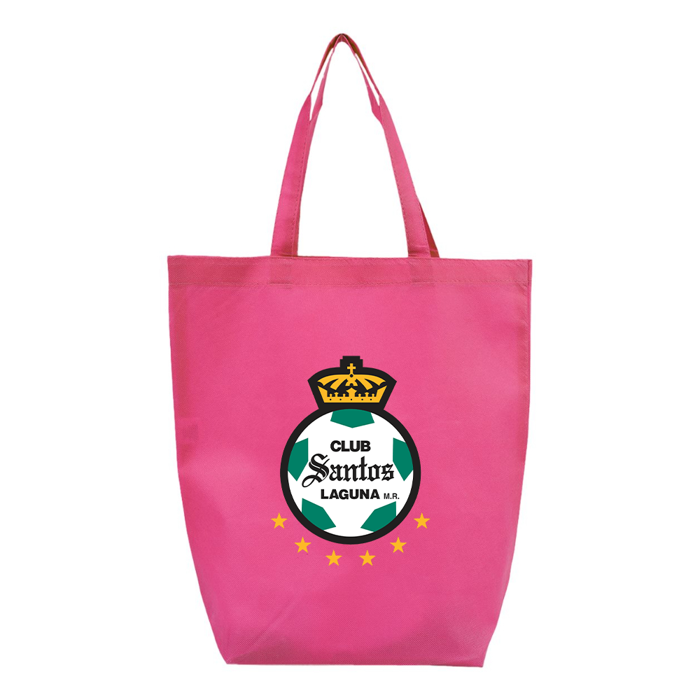 Santos Laguna Soccer Q-Tees Non-Woven Gusset Bottom Tote