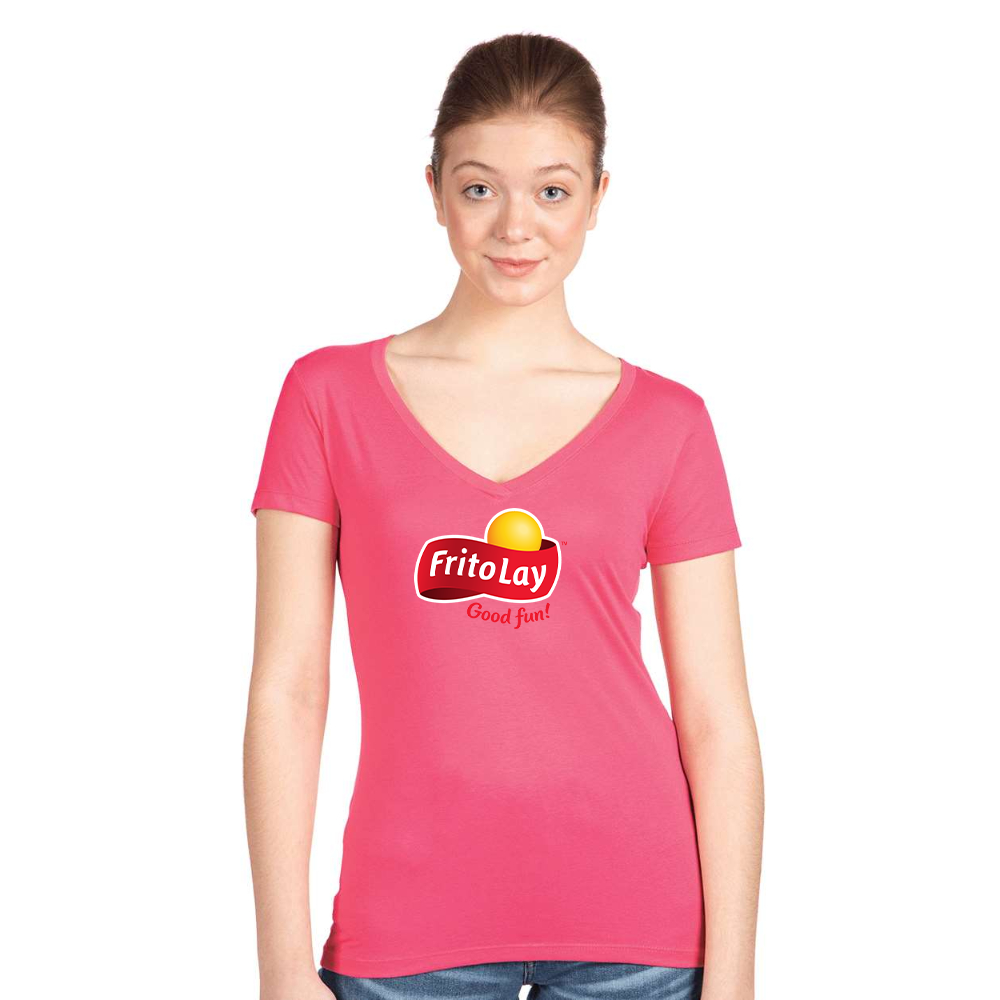Women's  Frito Lay Next Level V-Neck T-Shirt