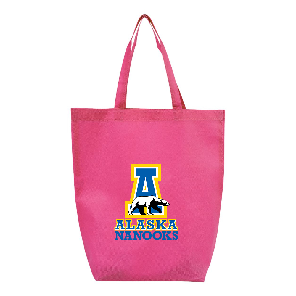 Alaska Nanooks Q-Tees Non-Woven Gusset Bottom Tote