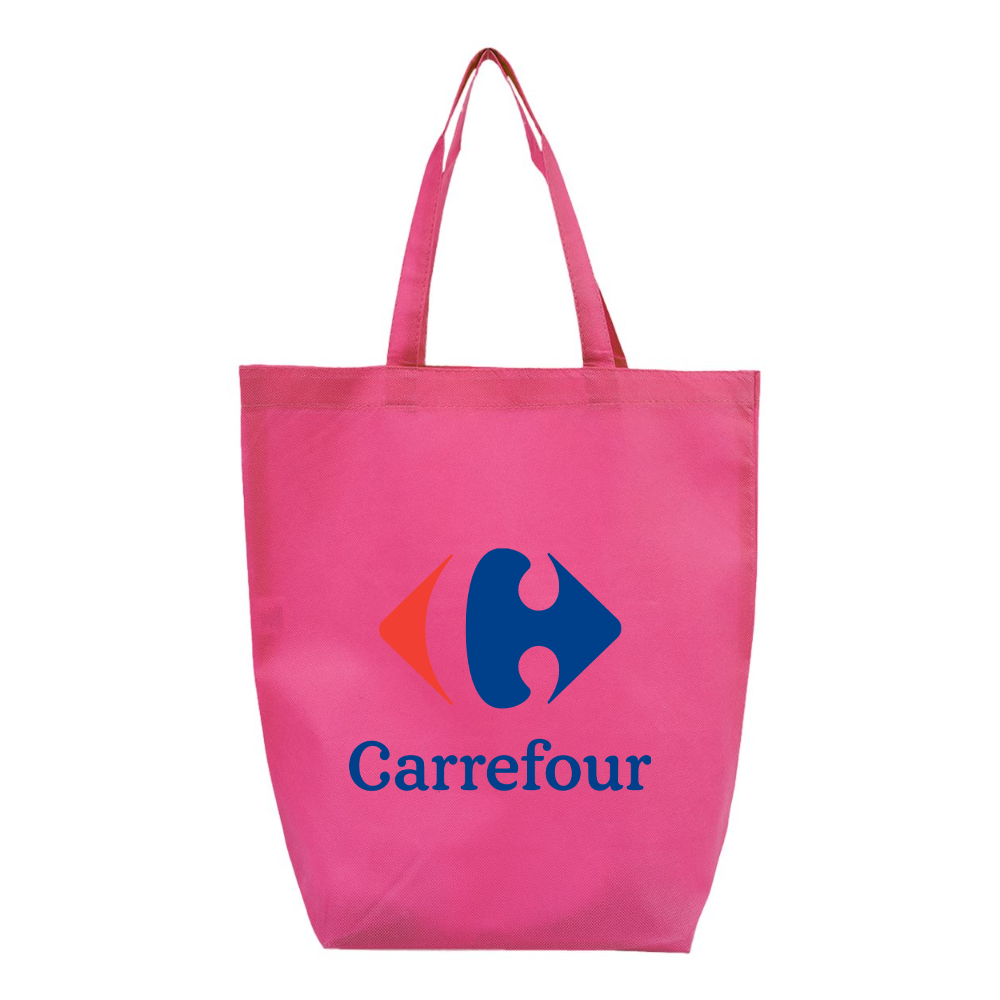 Carrefour Q-Tees Non-Woven Gusset Bottom Tote