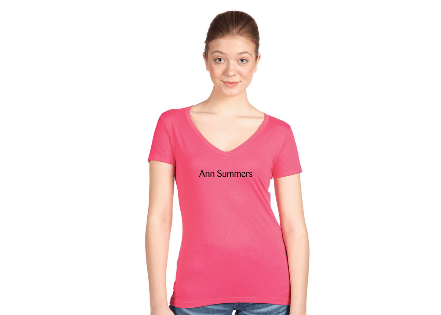 Women's Ann Summers  Next Level V-Neck T-Shirt
