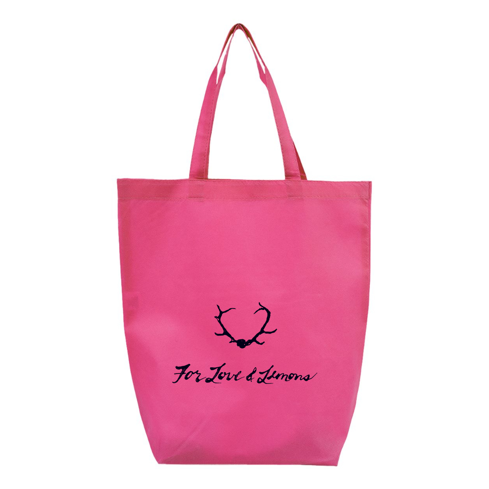 For Loves & Lemons Q-Tees Non-Woven Gusset Bottom Tote