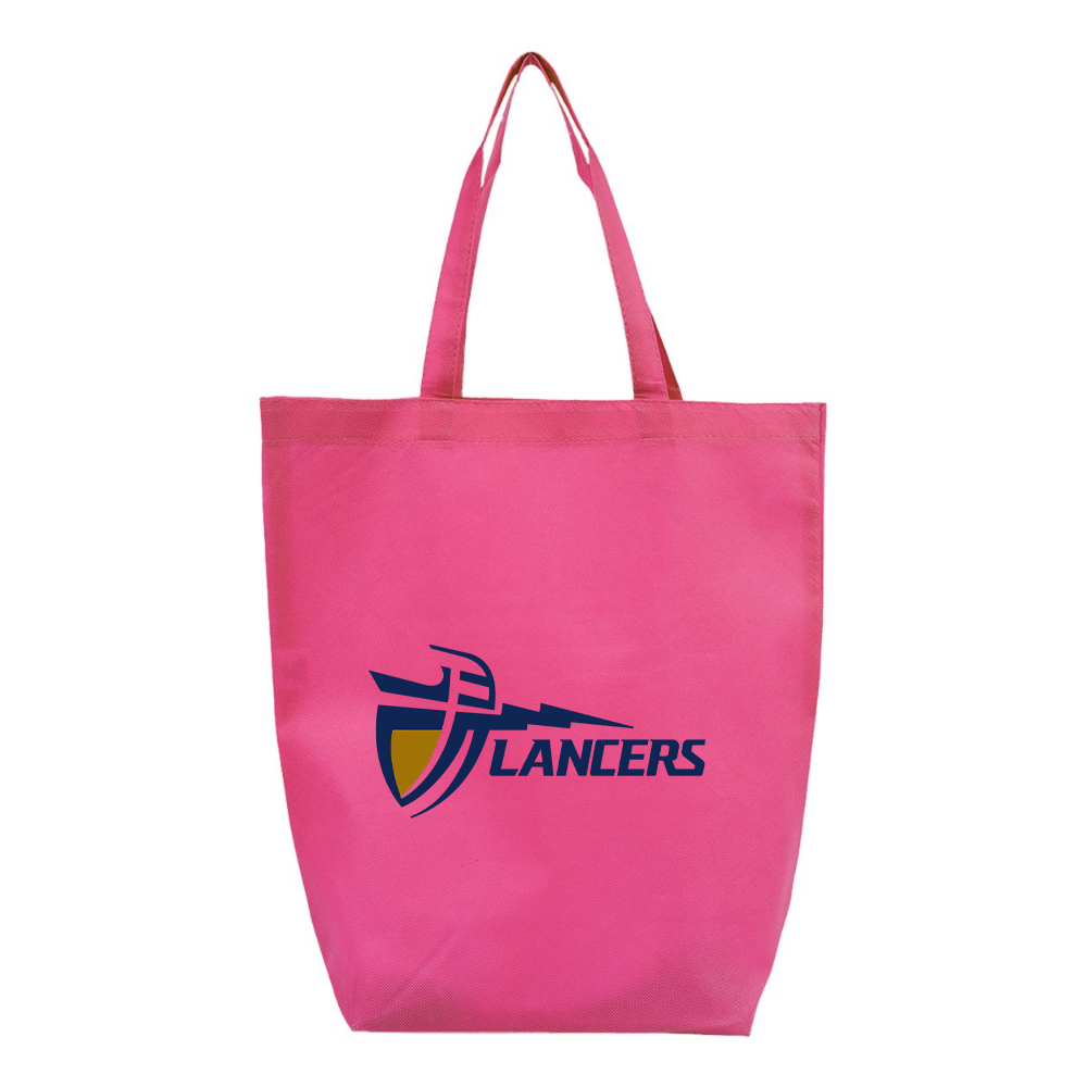 California Baptist Lancers Q-Tees Non-Woven Gusset Bottom Tote