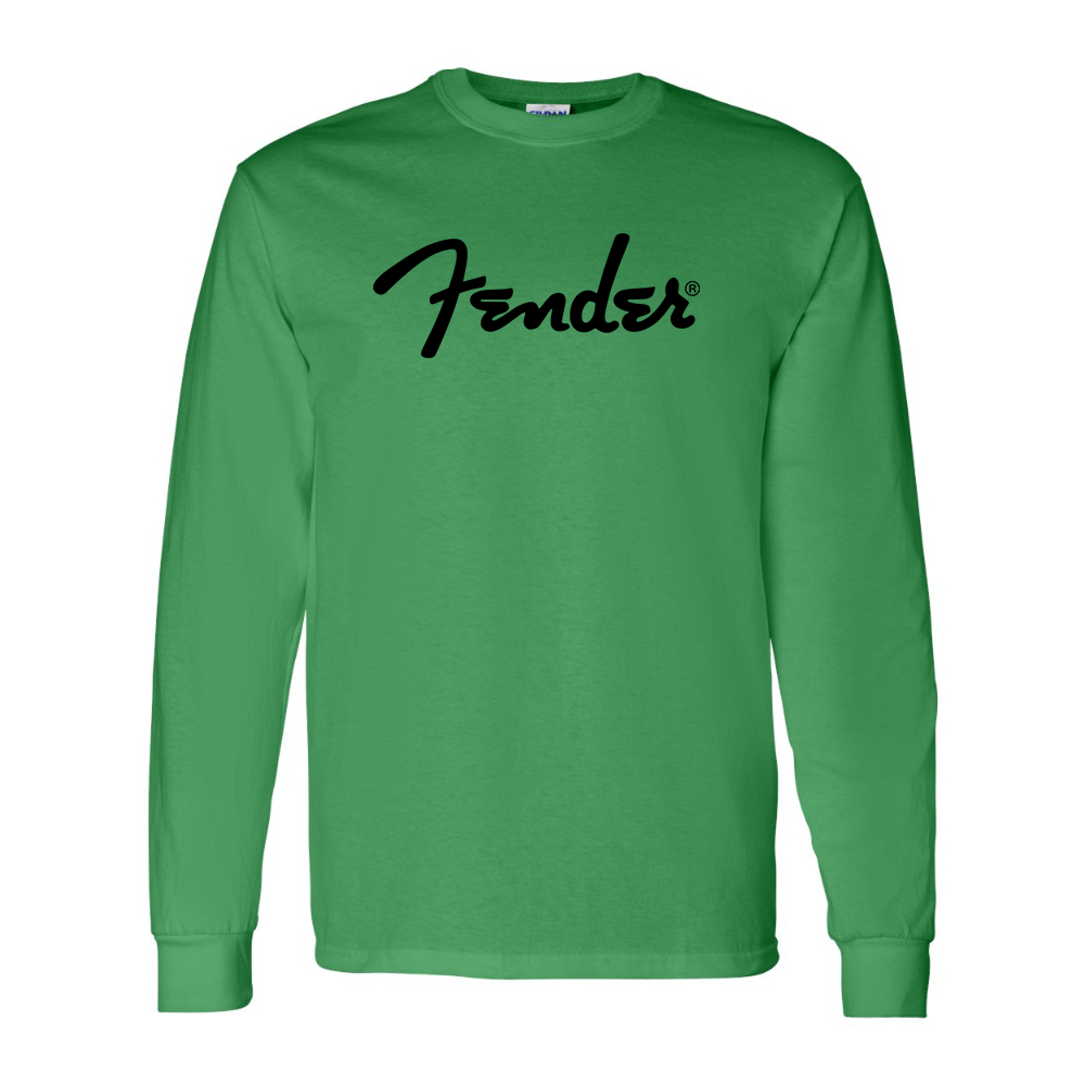 Men's Fender Gildan Heavy Cotton Long Sleeve T-Shirt
