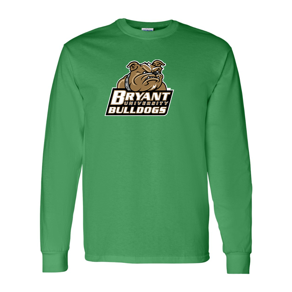 Men's  Bryant Bulldogs  Gildan Heavy Cotton Long Sleeve T-Shirt