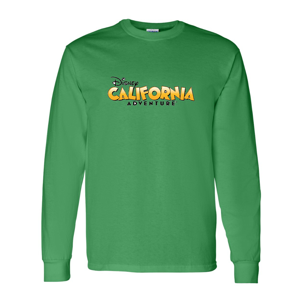 Men's Disney California Adventure Gildan Heavy Cotton Long Sleeve T-Shirt