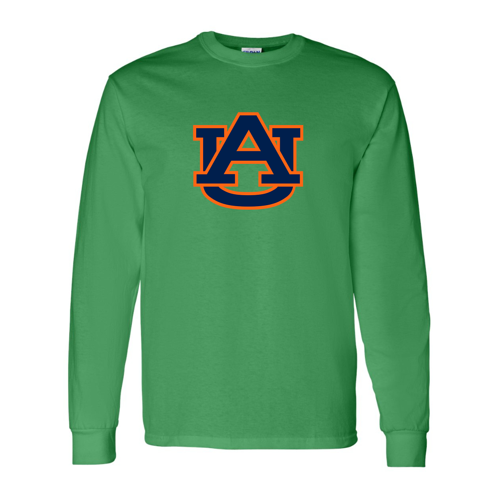 Men's  Auburn Tigers  Gildan Heavy Cotton Long Sleeve T-Shirt