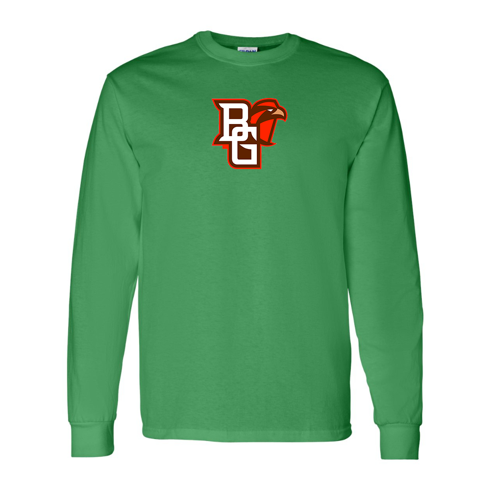 Men's Bowling Green Falcons  Gildan Heavy Cotton Long Sleeve T-Shirt