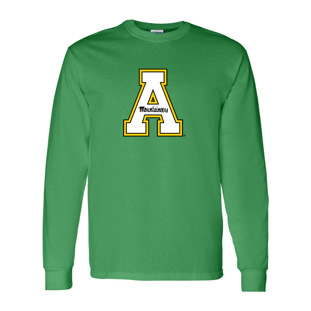 Men's  Appalachian State Mountaineers  Gildan Heavy Cotton Long Sleeve T-Shirt
