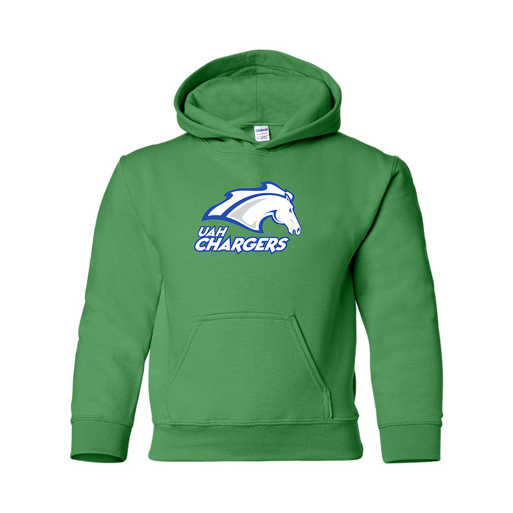 Youth Alabama Huntsville Chargers Gildan Heavy Blend  Hooded Sweatshirt