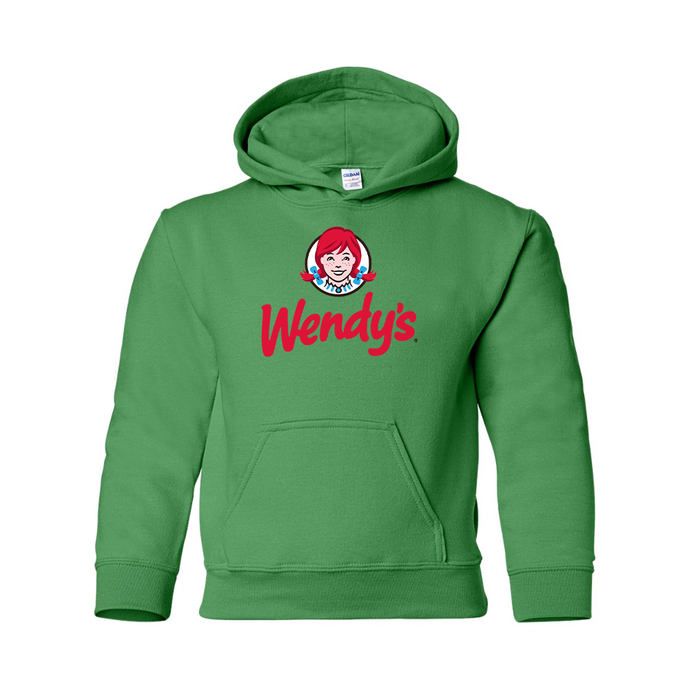 Youth Wendy_s  Gildan Heavy Blend  Hooded Sweatshirt