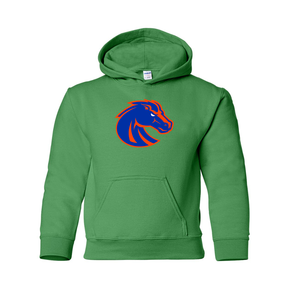 Youth Boise State Broncos  Gildan Heavy Blend  Hooded Sweatshirt