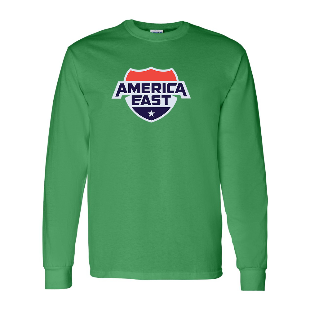 Men's    America East Conference Gildan Heavy Cotton Long Sleeve T-Shirt