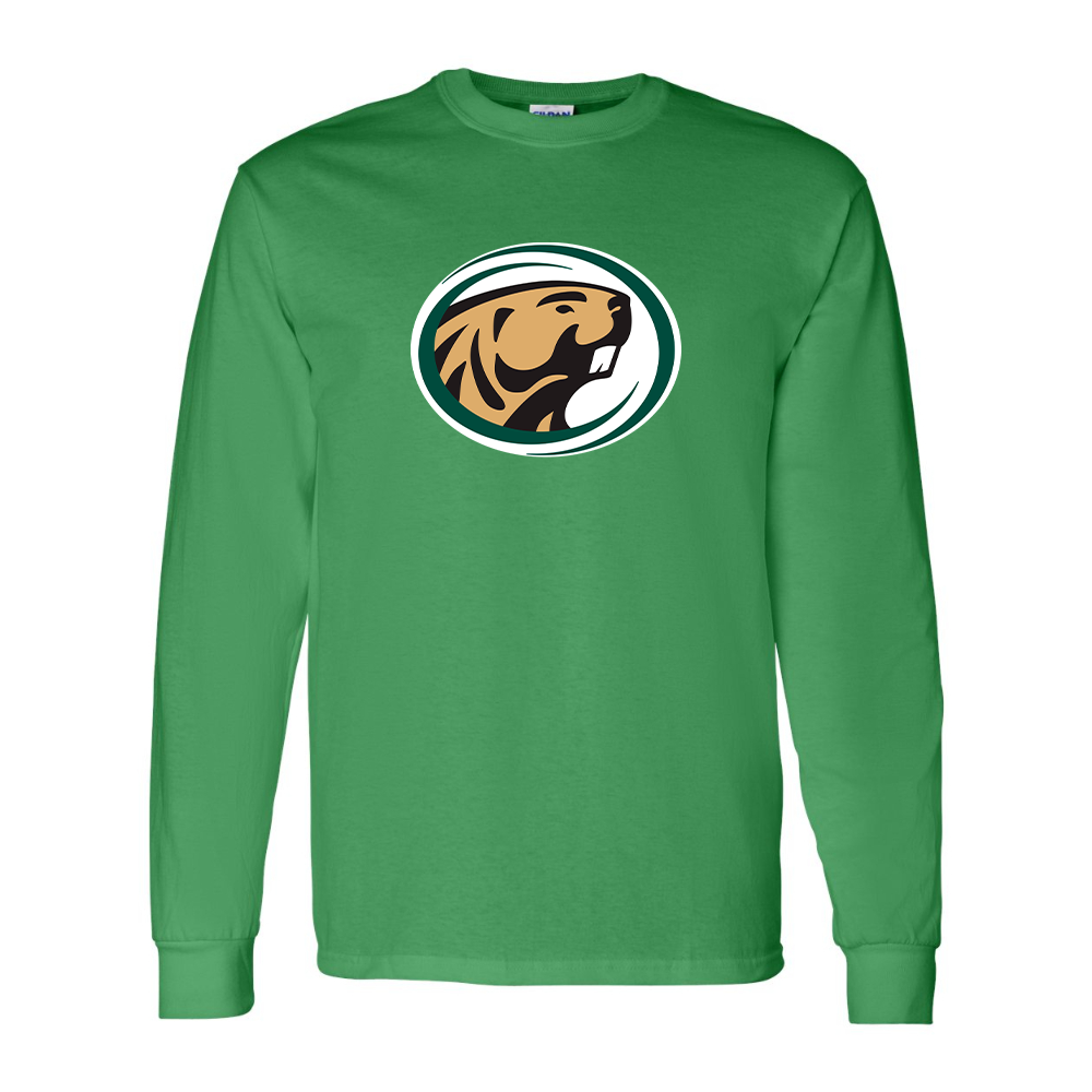 Men's  Bemidji State Beavers Gildan Heavy Cotton Long Sleeve T-Shirt