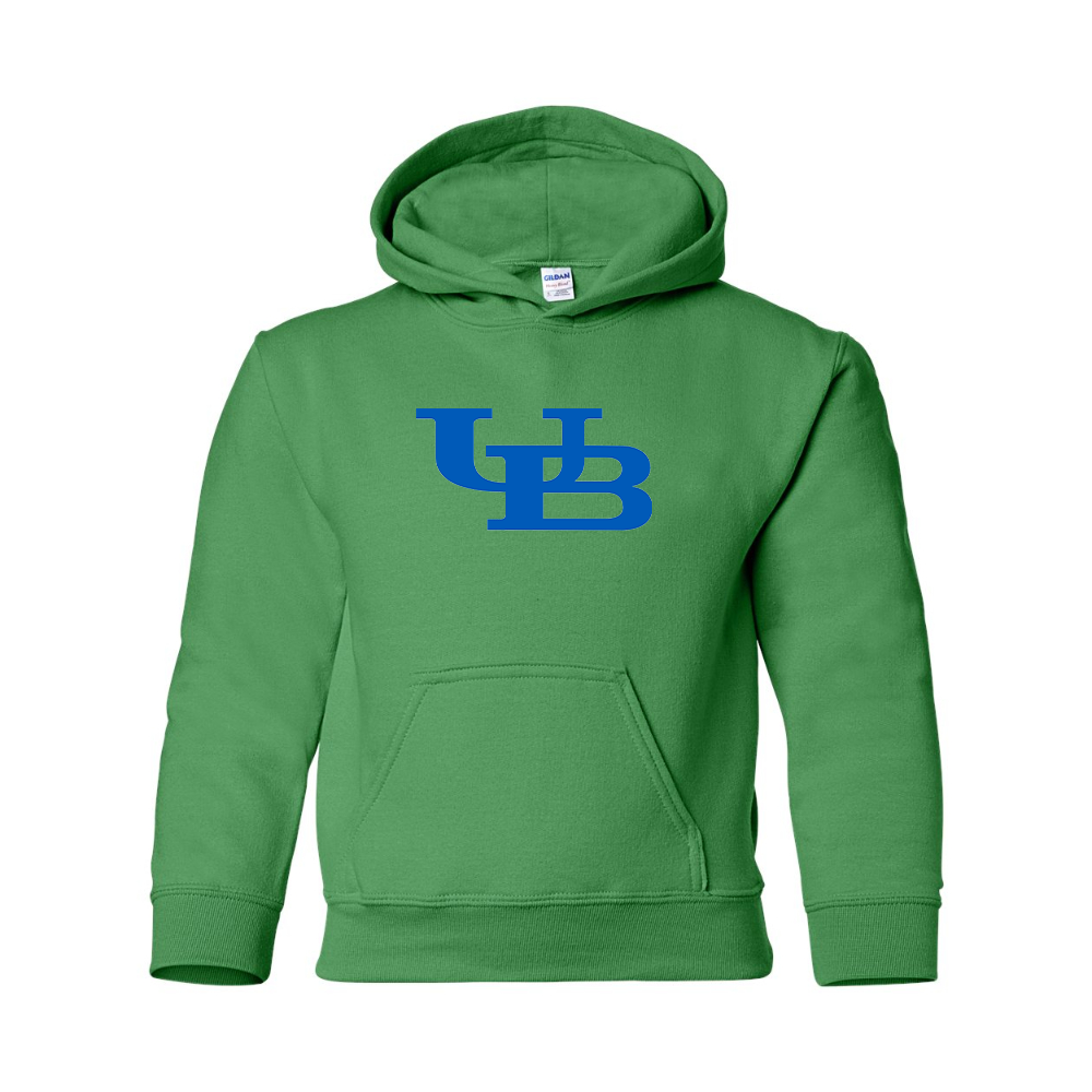 Youth  Buffalo Bulls   Gildan Heavy Blend  Hooded Sweatshirt