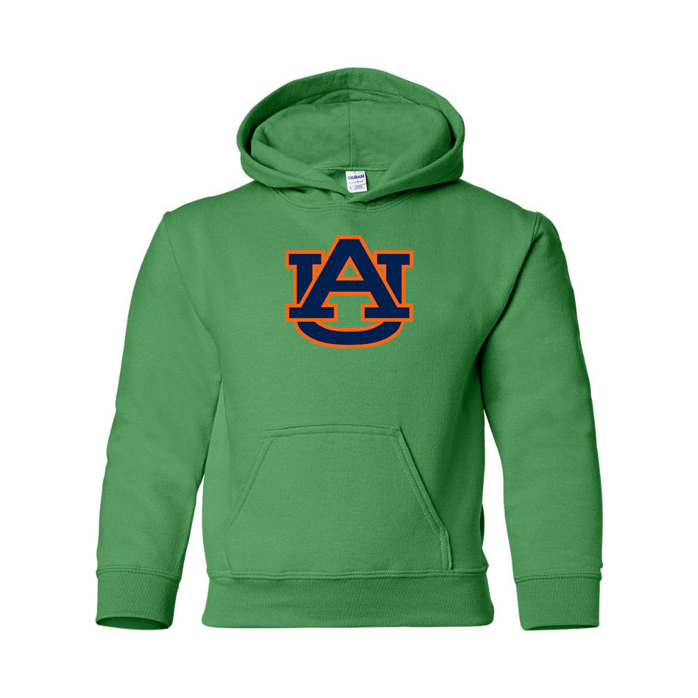 Youth   Auburn Tigers Gildan Heavy Blend  Hooded Sweatshirt