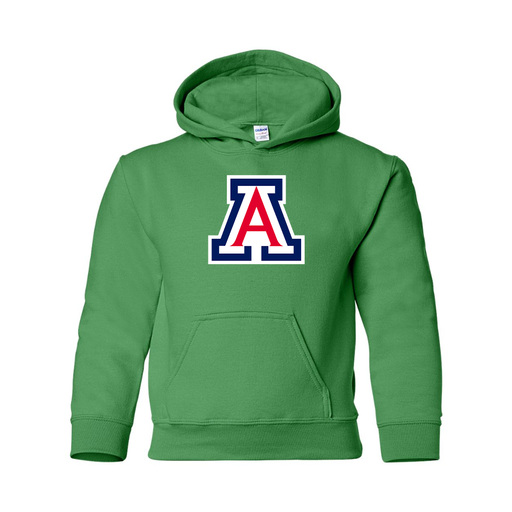 Youth  Arizona Wildcats Gildan Heavy Blend  Hooded Sweatshirt