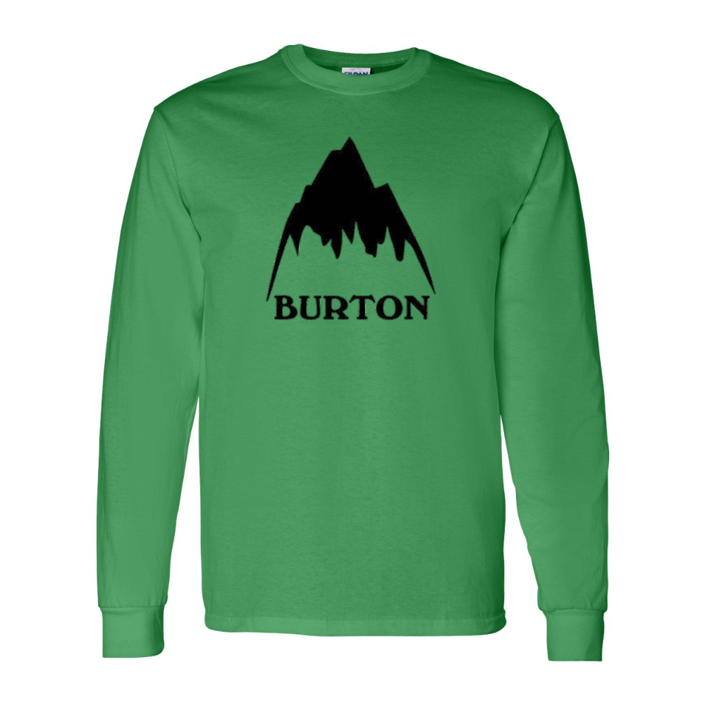 Men's  Burton Mountain  Gildan Heavy Cotton Long Sleeve T-Shirt