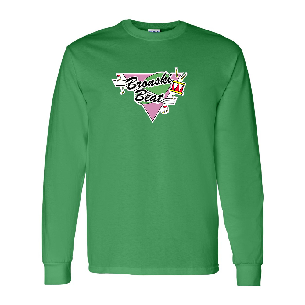 Men's  Bronski Beat Gildan Heavy Cotton Long Sleeve T-Shirt