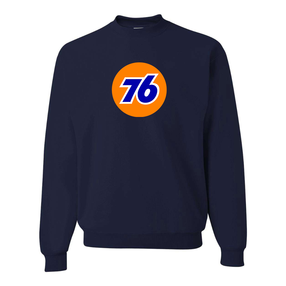 Men's 76 Gas Station  JERZEES NuBlend Crewneck Sweatshirt