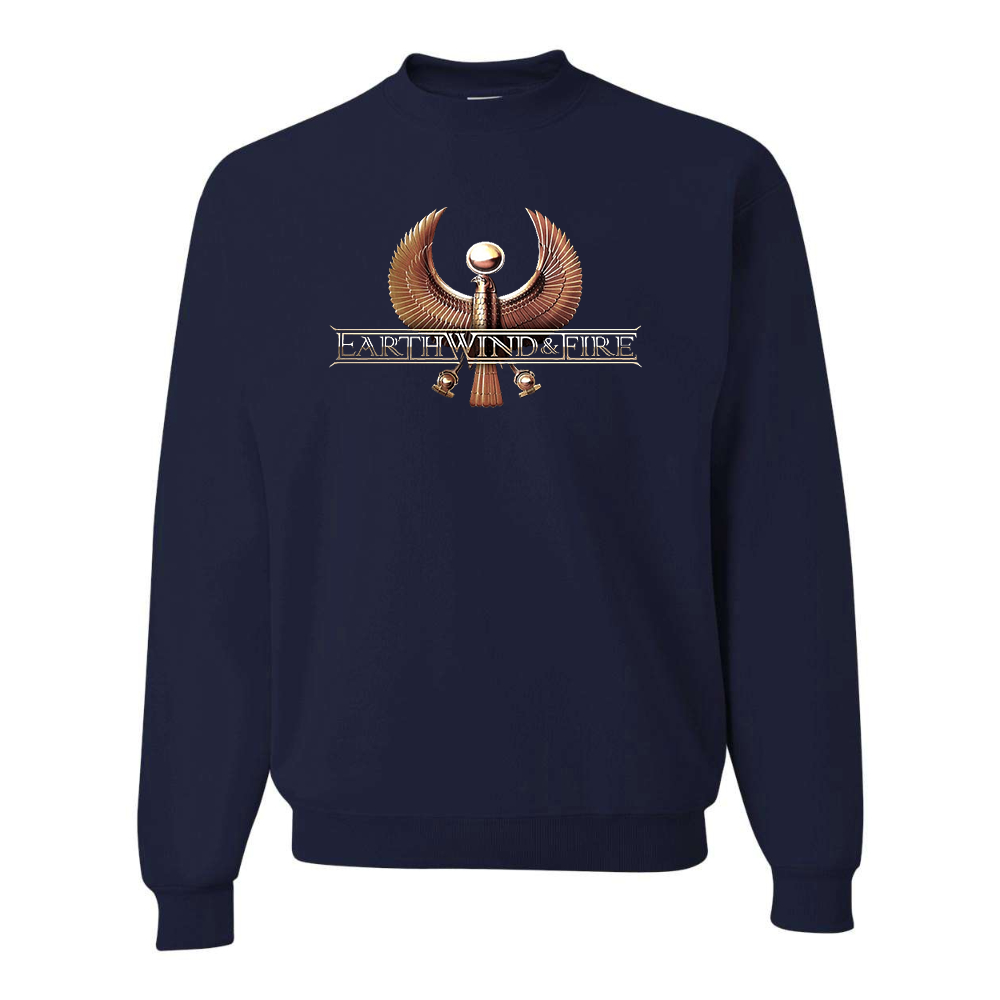 Men's Earth Wind & Fire  JERZEES NuBlend Crewneck Sweatshirt