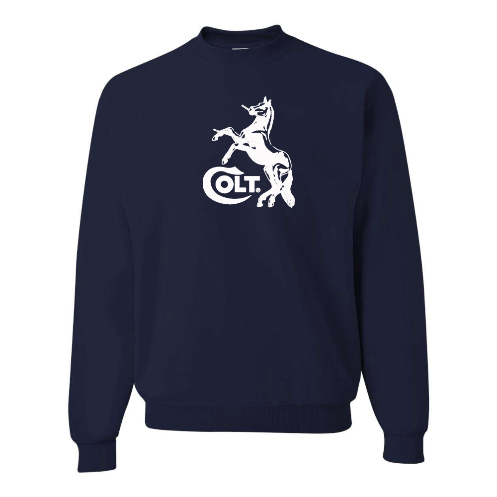 Men's Colt Horse JERZEES NuBlend Crewneck Sweatshirt