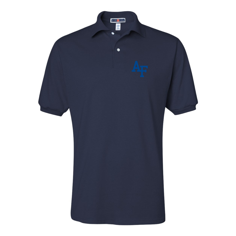 Men's Air Force Falcons JERZEES  SpotShield polo