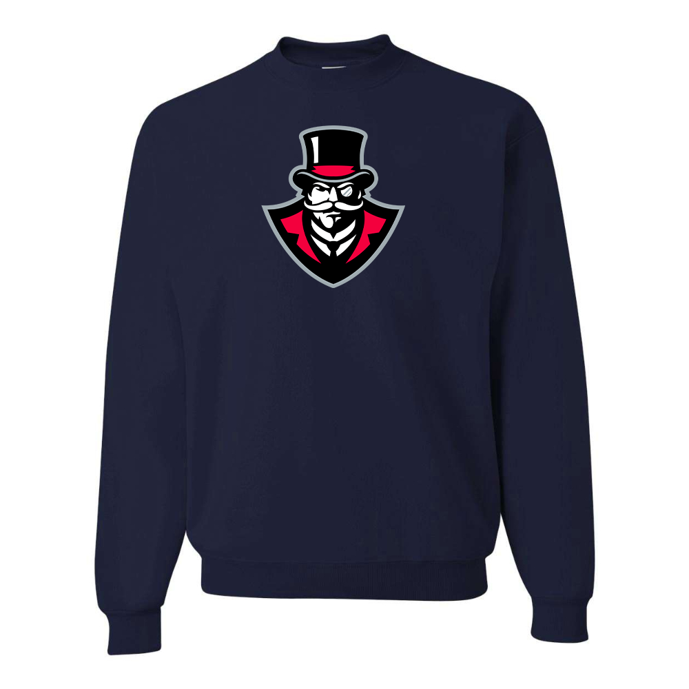 Men's  Austin Peay Governors JERZEES NuBlend Crewneck Sweatshirt